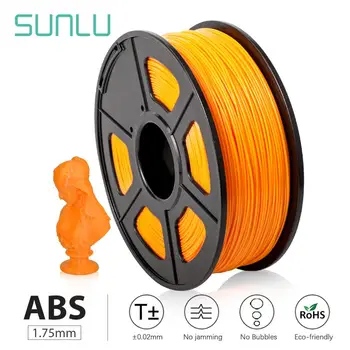 

ABS 3D Filament For 3D Printer And Children Drawing 3D Pen 1.75mm 1KG With Spool Plastic ABS Filament With Box Packing