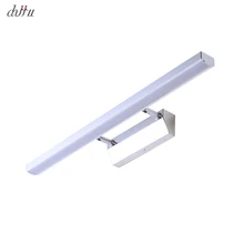 Регулируемый туалетный светильник для ванной комнаты, Кухонное освещение, светодиодный настенный светильник, бра для помещений, туалетное зеркало, освещение, алюминиевые макияжные лампы