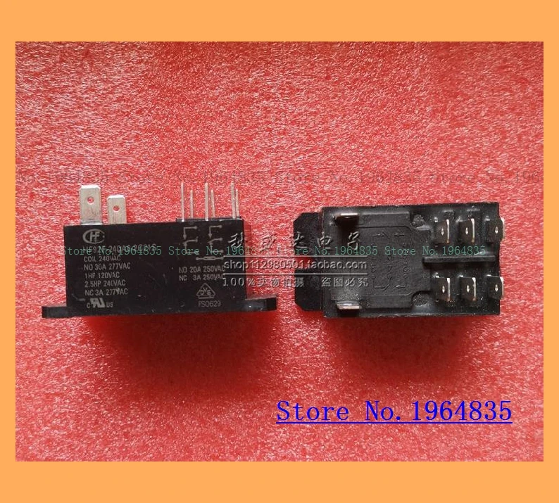 

HF92F-240A6-2C21S 2C22F 240VAC 8 30A