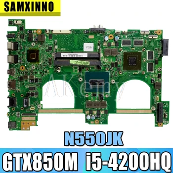 

New Motherboard For ASUS N550JK N550JV G550JK G550JV N550J G550J Laotop Mainboard N550JK Motherboard W/ i5-4200HQ GTX850M