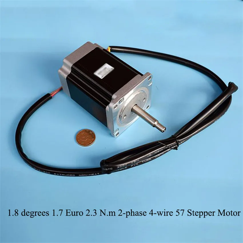 DC 12V двухфазный четырехпроводный 57 шаговый двигатель 1 8 градусов 7 евро 2 3 Н. М