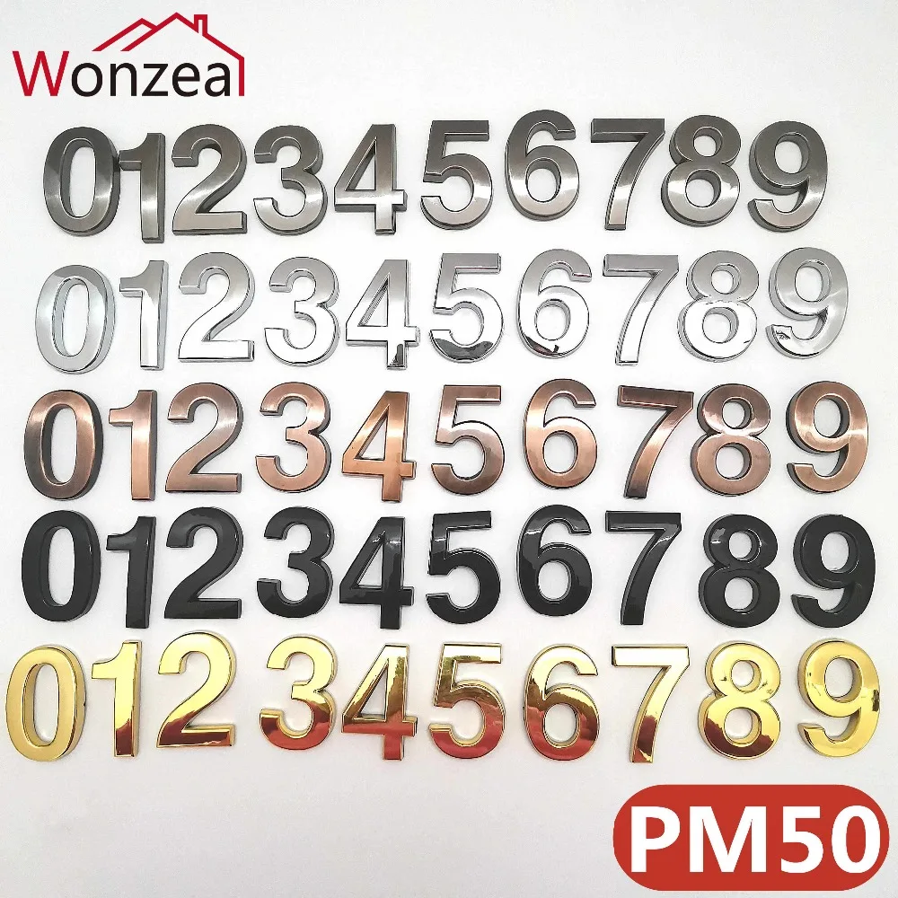 PM50塑料数字= 混合图+全家福