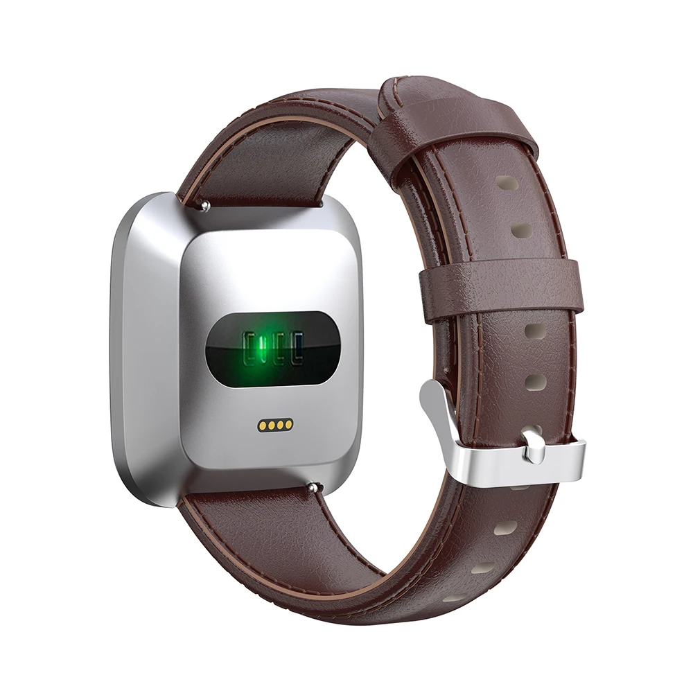 23 мм кожаный ремешок для Fitbit Versa 2 наручных часов Смарт часы на запястье