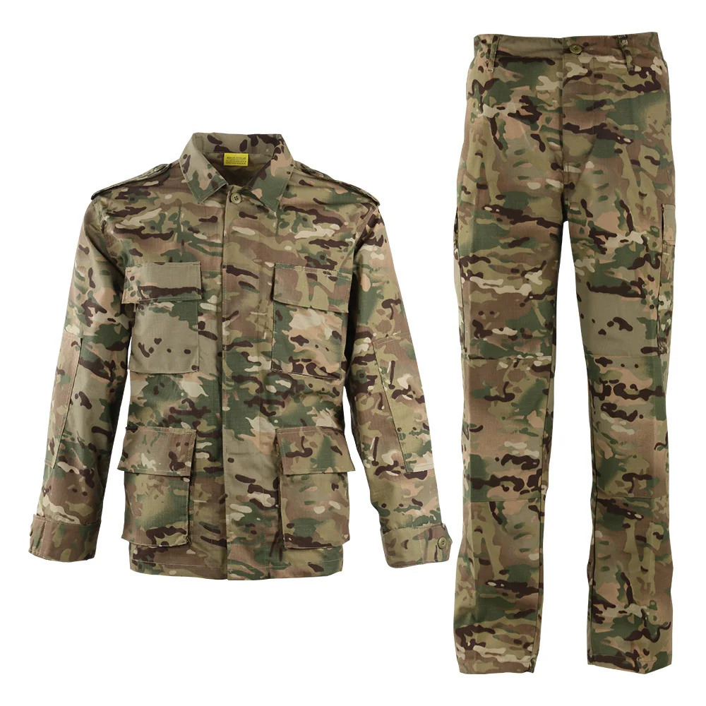 

9Color Camouflage Army Mens Usmc Special Forces Military Uniform Combat Shirt Work Wear CS Tactical Plus Size Clothes Pant Set