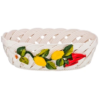 

Product Decorative Basket with Lemons Medium 30 * 19 cm Height 10 cm