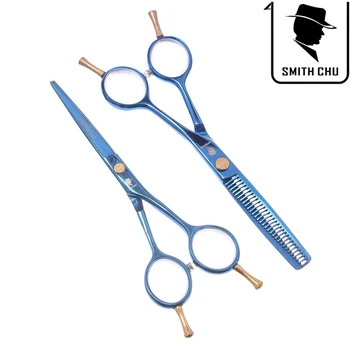 

5.5" Professional Hair Scissors Hair Cutting Thinning Scissors Japan Steel Hairdressing Shears Salon Tool for Barbers LZS0054