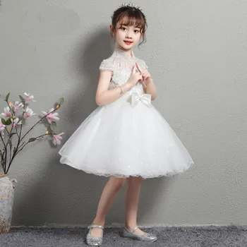 

Girls Princess Dress Children's dress Girl birthday princess dress Flower children's dress Piano performance dress summer