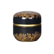 Мини жестяная коробка для хранения чая кофе конфет Круглый Чехол Контейнер для свадебной вечеринки