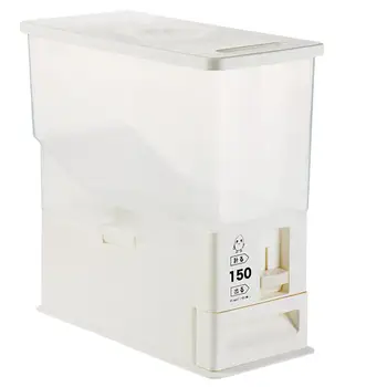 

5kg Rice Bucket Automatic Metering Rice Container Sealed Storage Box Insect-Proof Sealed Grain Storage Bin For Kitchen