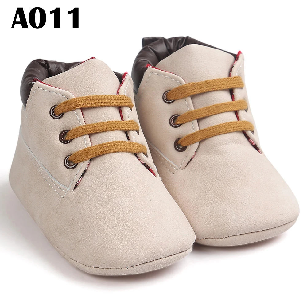 Boots - A011 Новые зимние теплые ботинки; теплые ботинки с мехом для младенцев; обувь для малышей из искусственной кожи; обувь для малышей - Цвет: Boots - A011