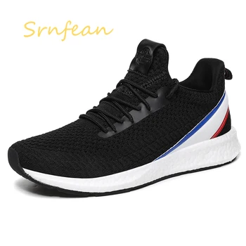 

Running Mesh men Shoes Patchwork Trainers male Footwear men casual shoes breathable Sneakers vulcanize shoes men flynit shoes
