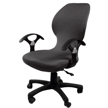 

Stretch Seat Cover for Computer Chair Slipcover Office Chair Cover Armchair Cover Office Rotating Lift Chair Cover Protector