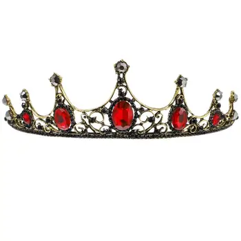 

1Pc Headdress Shiny Bridesmaid Alloy Rhinestones Wedding Bridal Bride Hair Decor Crown Headband Headpiece Headwear for Women