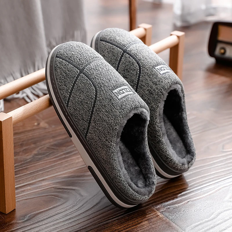Coslony/мужские домашние тапочки; зимняя обувь; женские домашние тапочки; теплые домашние тапочки с мягкой подошвой; мужские войлочные тапочки; мокасины; обувь для дома