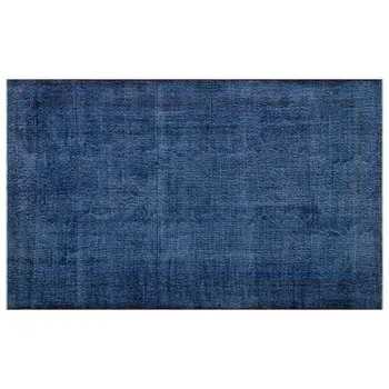 

Handmade Blue Vintage Overdyed Turkish Area Rug 181x295 Cm-5'11''X9'8''