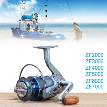 

Fishing coil Wooden handshake 12+ 1BB Spinning Fishing Reel Professional Metal Left/Right Hand Fishing Reel Wheels