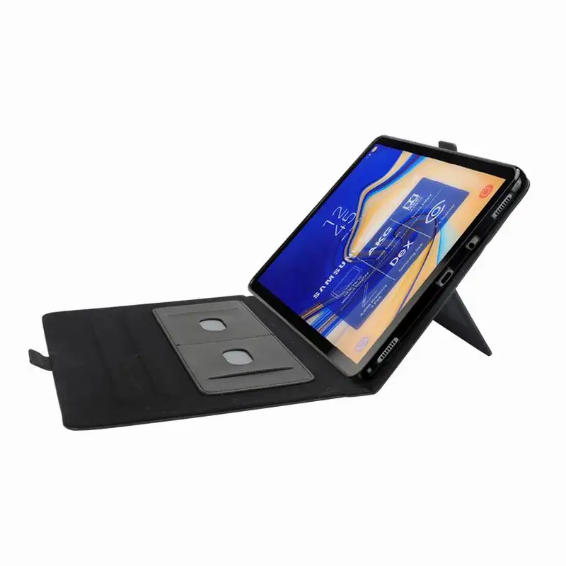 Противоударный чехол-книжка для Samsung Galaxy Tab S4 10,5 ''T830 T835 Футляр для телефона с магнитом складной чехол для карт с карандашом