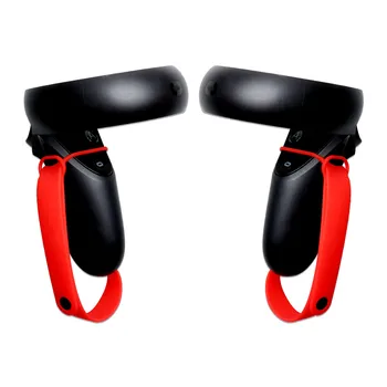 

Silicone VR Touch Controller Strap for Oculus Quest / Rift S VR Controller Handle Grip Adjustable Handle Fixing Belt Accessories