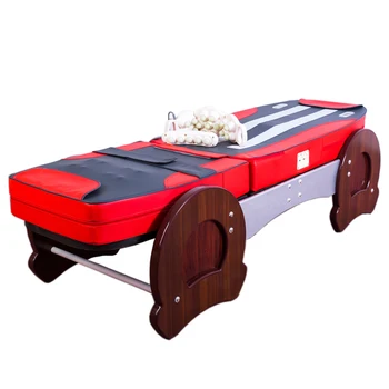 

Heating Massage Bed Tables Combination Premium Korea Jade Stone Home Relaxation Massager Tool Machine With MP3 Music Function