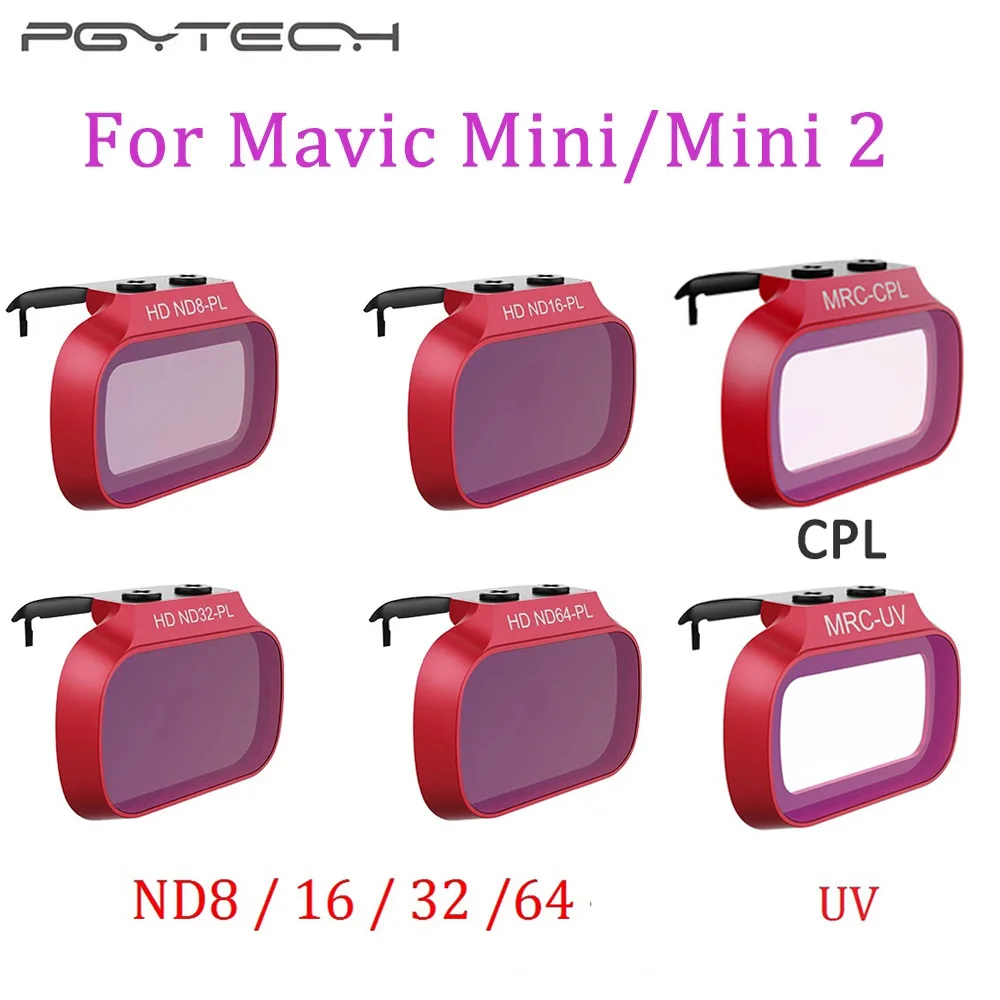 Professional for Mavic Air 2 PGYTECH Filter ND Set ND 8 16 32 64 