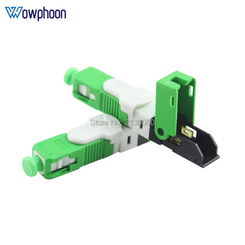 200 шт./лот FTTH ESC250D SC APC Одномодовый волоконно-оптический новая модель оптический Быстрый разъем