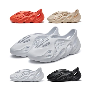 

2020 Children Summer Sandals Slip On Garden Clogs Soft Breathable Casual Sneakers Beach Slippers Kids Water Shower Shoes