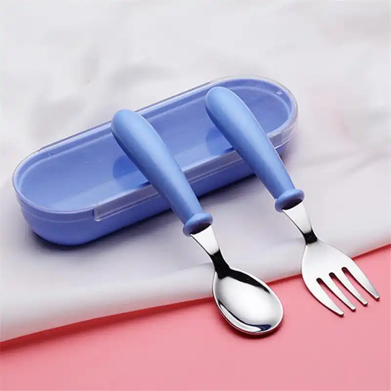 1 Ensemble De Couverts Pour Bebe Vaisselle Pour Enfants Alimentation Pour Bebe Cuillere Fourchette Trois Styles En Option Ustensiles Pour Enfants Gadgets Pour Bebe Aliexpress