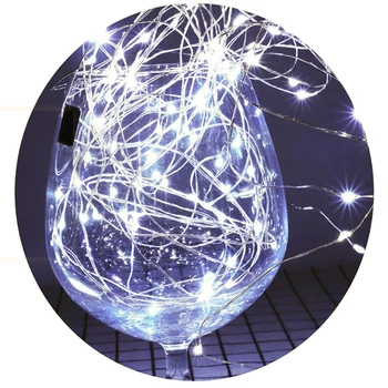 

12/22M LED Solar Strip Light Home Garden Copper Wire Light String Fairy Outdoor Solar Powered Christmas Party Decor