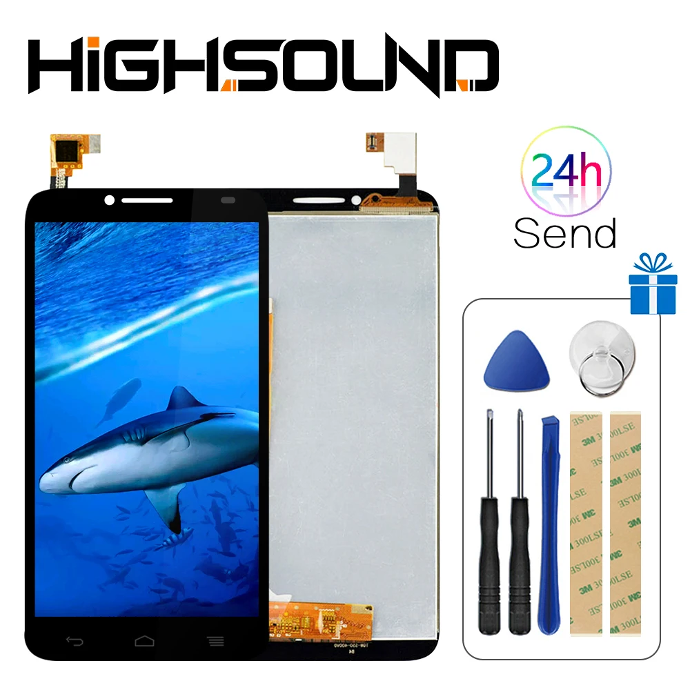ЖК-дисплей 5 0 дюйма для Alcatel One Touch iDol 2 OT6037 6037 и сенсорный экран с дигитайзером в
