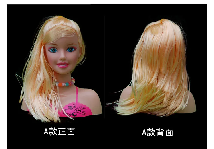 DIY Toys for Girls Princess Doll Makeup Cosmetics Kit Creative New Year Christmas Birthday Gift Children Hair Braid Accessories (12)