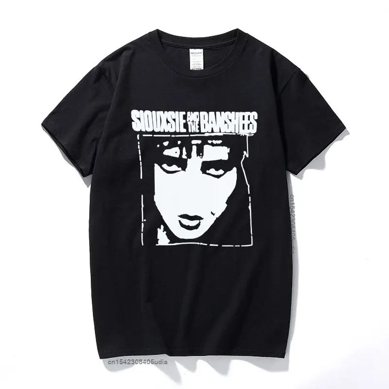 

Футболка Siouxsie And The Banshees Bauhaus Cure Punk в стиле рок, гот графическая футболка Летняя Мужская хлопковая футболка с коротким рукавом