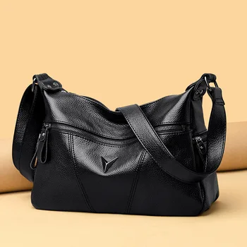 

2020 New Luxury Handbags for Women Fashion Designer Female Shoulder Bag Soft Leather Messenger Bag Leisure Women's Crossbody Bag