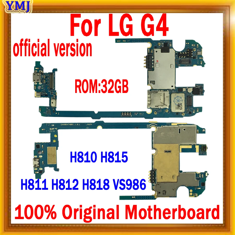 Заводская Разблокировка для LG G4 H815 H810 H811 H812 VS986 H818 материнская плата с системой