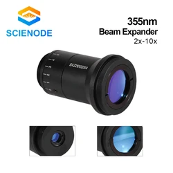 Scienode – extenseur de faisceau Laser UV 355nm, lentille en silice fondue, faisceau optique 2X 3X 5X 6X 8X, pour Machines de marquage Laser UV, nouveauté 2021 