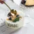 Кофе Стеклянная Кружка Черный Белый Письмо Молоко Чай Кофейная Чашка Коктейль Стекло Кристалл Прозрачные Кружки Ручка Посуда Пара Подарков