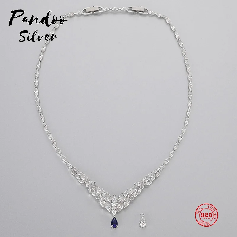 

Fashion Charm Pure 925 Silver Original 1:1 Copy, Classic Retro Intellectual Clavicle Chain Necklace Female Luxury Jewelry Gifts