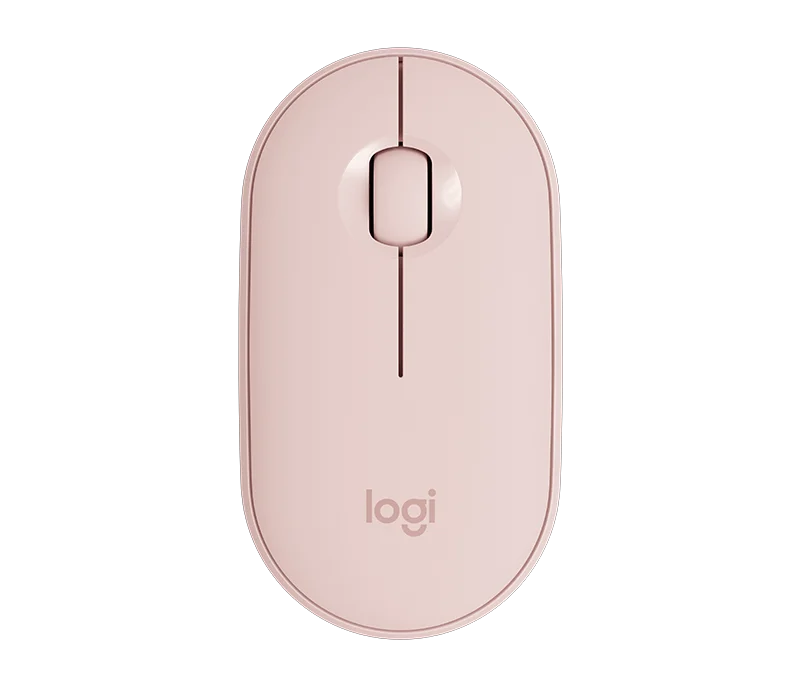 Pebble Mouse Pink Беспроводная клавиатура с Bluetooth для нескольких устройств logitech K380 черный/синий/розовый/белый/красный Windows MacOS Android IOS хромированная ОС - Цвет: Pebble Mouse Pink