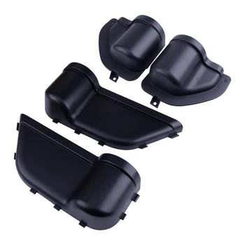 

beler ABS 4pcs Door Pockets Organizer Box Storage Net Holder fit for Jeep Wrangler JL 2018 2019 2020