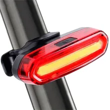120 lumenów tylne światło rowerowe USB akumulator rowerowe światło tylne LED wodoodporne MTB Road światło tylne roweru akcesoria rowerowe tanie i dobre opinie Światło ostrzegawcze CN (pochodzenie)