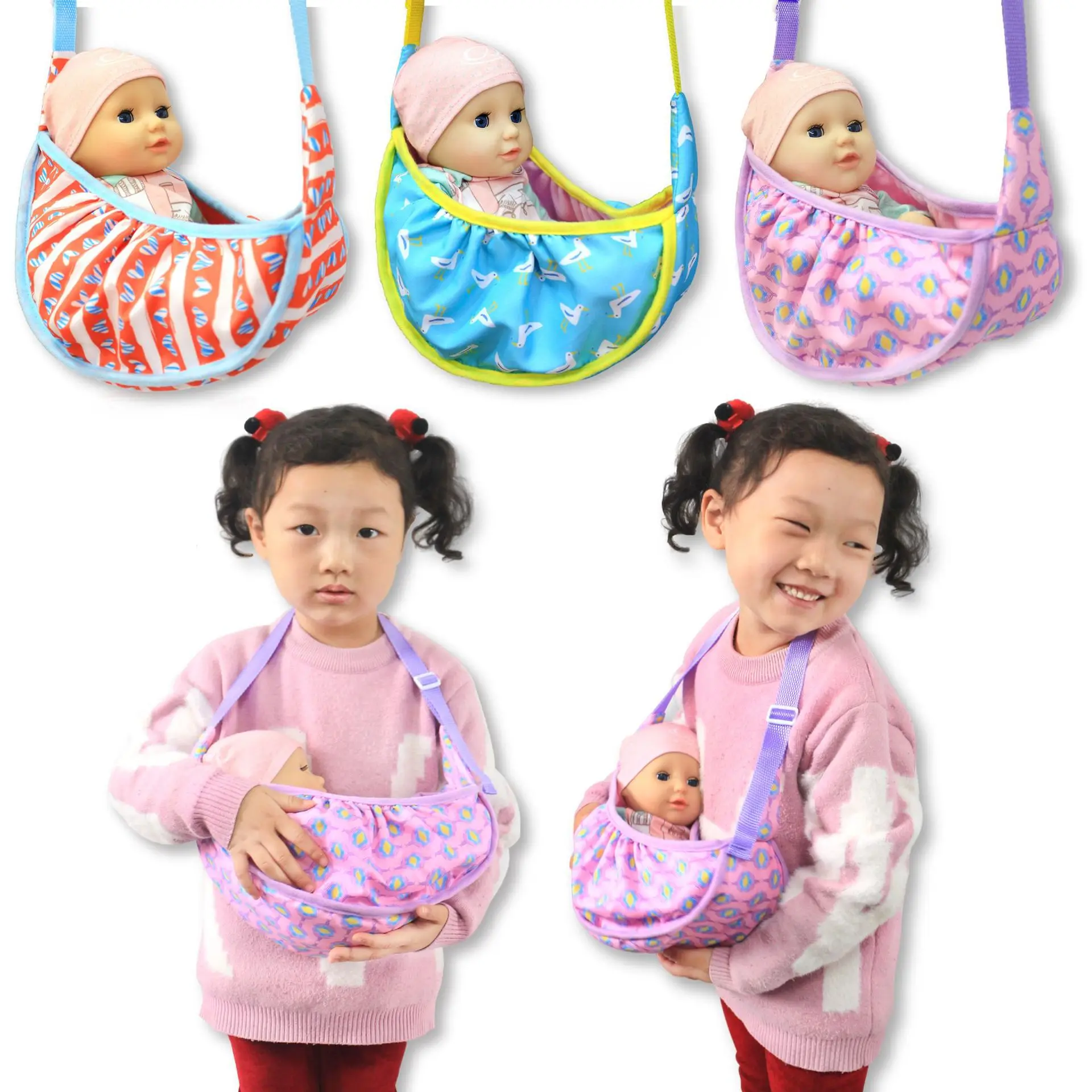 Outdoor Carrying Doll Outgoing Packets Backpack Suitable for Carrying Suitable for 10/12/14 inch Dolls