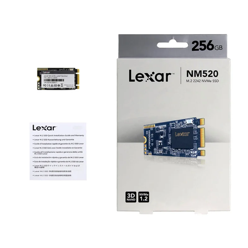 Жесткий диск Lexar NVME SSD 512 ГБ 256 128 M.2 2242 жесткий Solido M2 pcie имя с корпусом для жесткого
