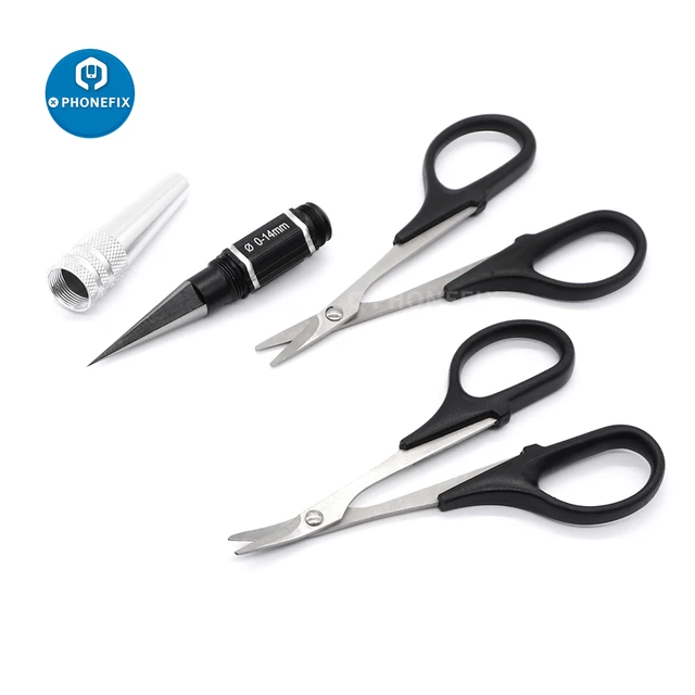 Dubro Body Reamer & Scissors Set Curved & Straight