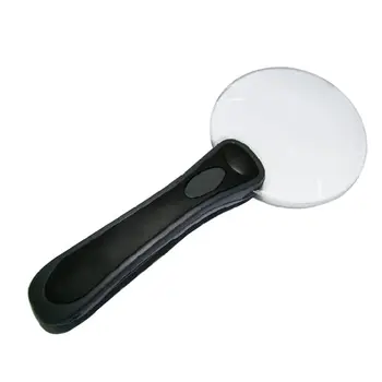 

2.5X Handheld Magnifying Glass with 2 LED Lights Illuminated Lighted Magnifier