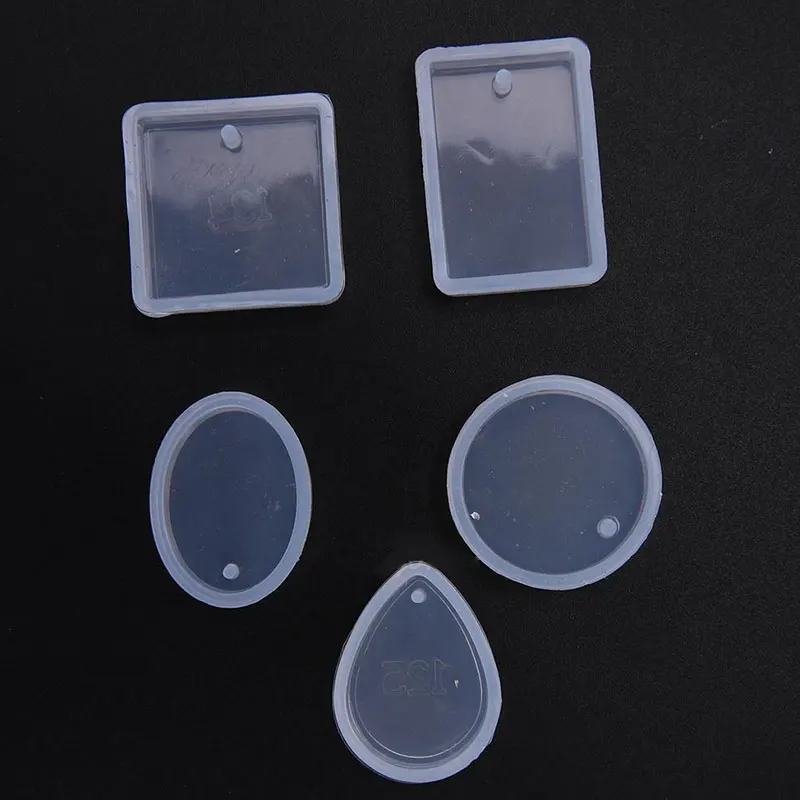 Изготовление пресс-форм ювелирных изделий, силиконовое ожерелье, 5 шт., 5 шт., прессформа для капель воды, набор кристаллов, DIY инструмент для изготовления подвесок, женская мода
