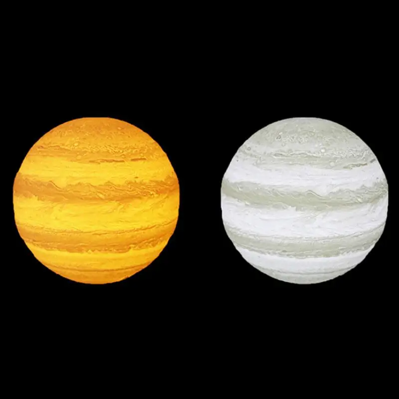 

3D USB LED Magical Touch Switch Jupiter Night Light Jupiter light Table Jupiter Desk Lamp Home Decor(10cm)