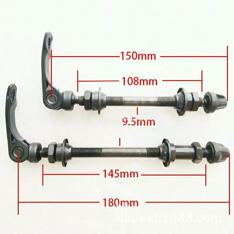 

UK! 6/ 7/ 8 Speed Spindle Bike Bicycle Wheel Front Rear Quick Release Axle
