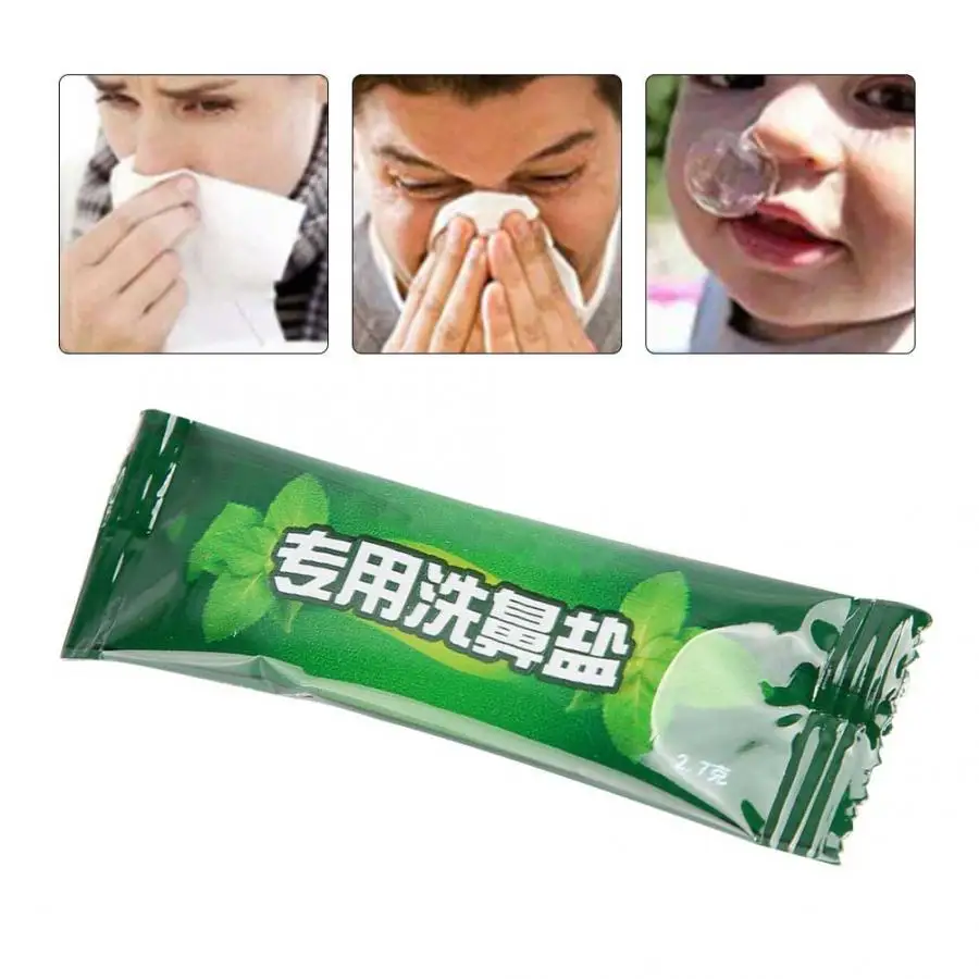 30 шт х 2,7 г ринит рельеф носа мыть краску соль для 300 мл нос мыть очиститель здоровье