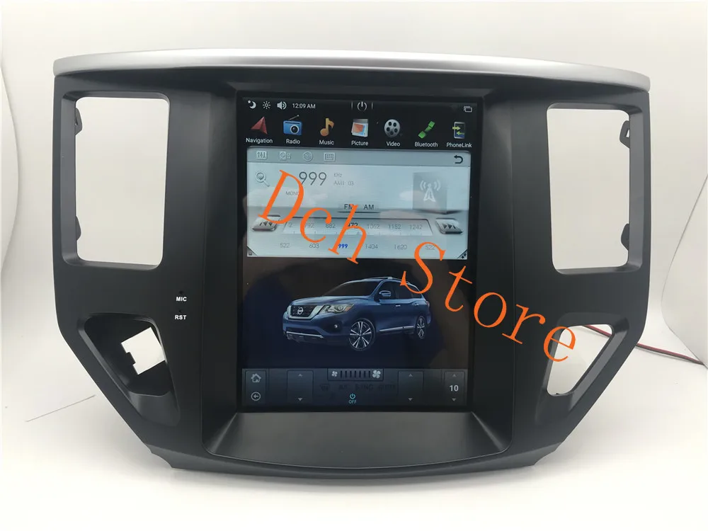 Автомобильный DVD плеер PX6 tesla 10 4 дюйма Android 9 0 GPS навигация для NISSAN Pathfinder 2013 2014 2015 2016