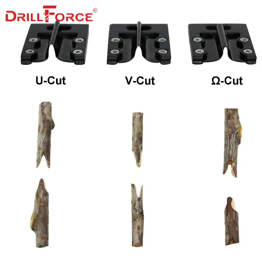 Drillforce Garden Grafting Tool Farming Pruning Shears Scissor Fruit Tree Vaccination Secateurs Pruning Cutting Garden Tools