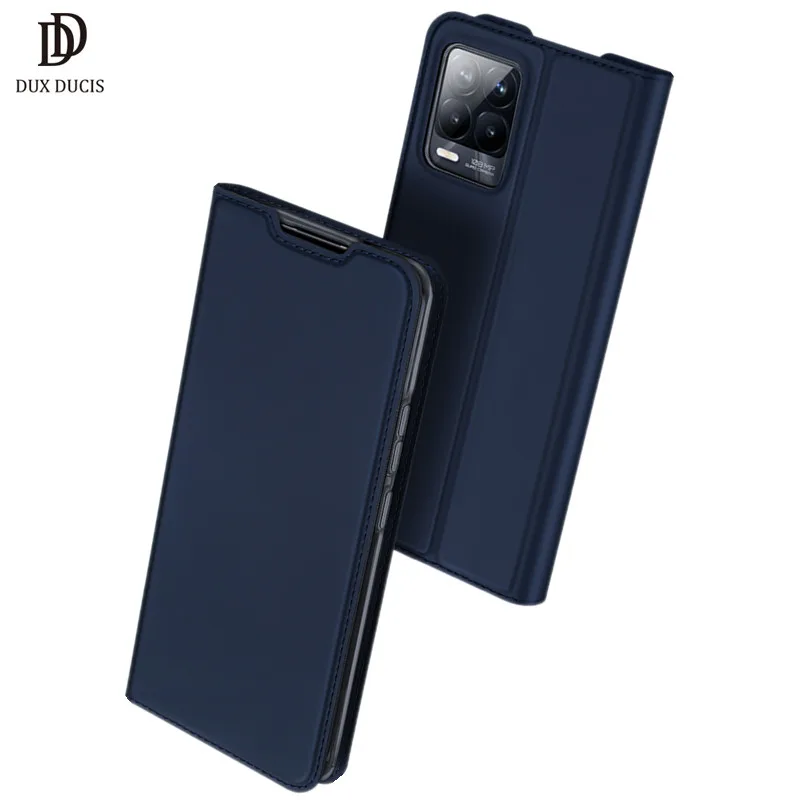 Чехол-книжка для Realme 8 Pro кожаный с отделением карт | Мобильные телефоны и